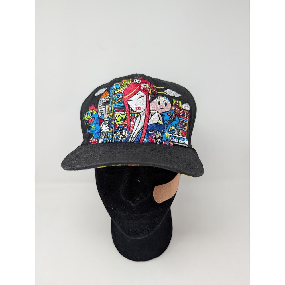 Tokidoki x New Era 9Fifty Tokidoki Snapback Hat Simone Legno TKDK Graphic Brim